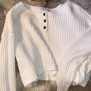 American Eagle Cropped knitted sweater